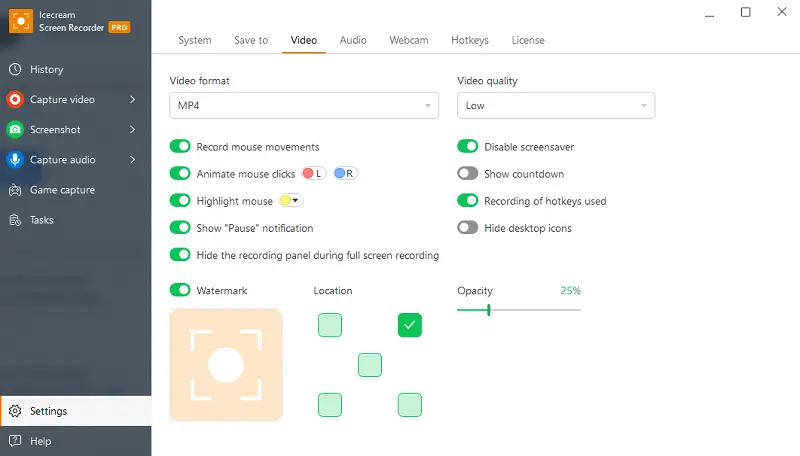 Icecream Screen Recorder 4